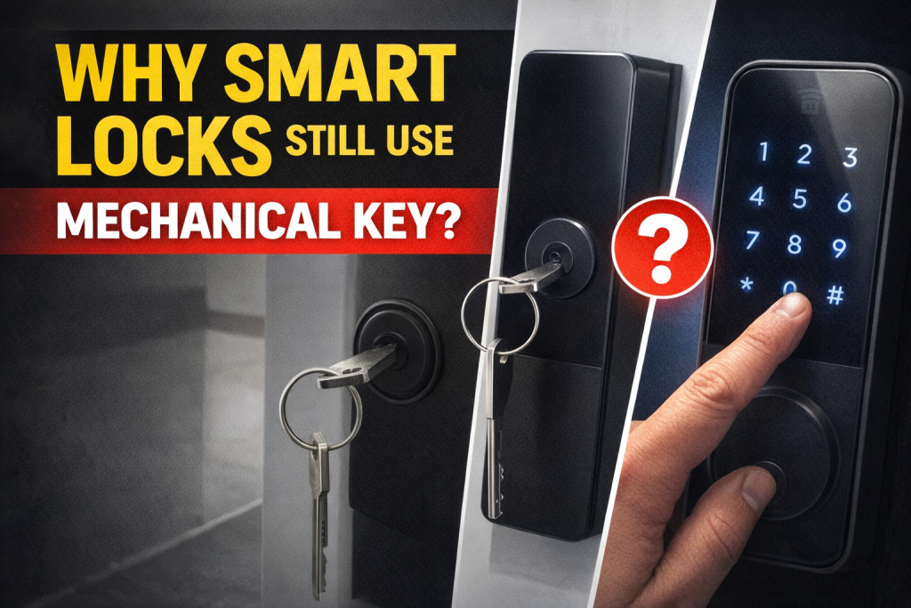 Why Smart Locks Still Use Mechanical Key